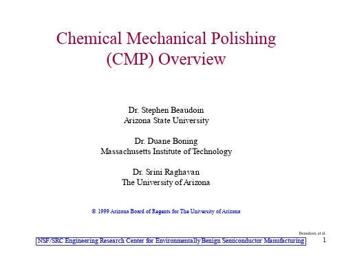 ChemicalMechanicalPolishing(CMP)Overview[化学机械研磨(CMP)概述](PPT-54)