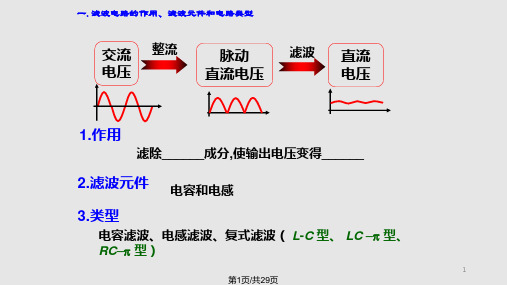 电容滤波电路桥式电路PPT课件