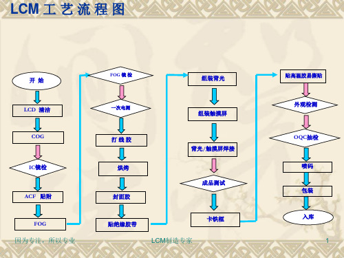 LCM工艺流程图