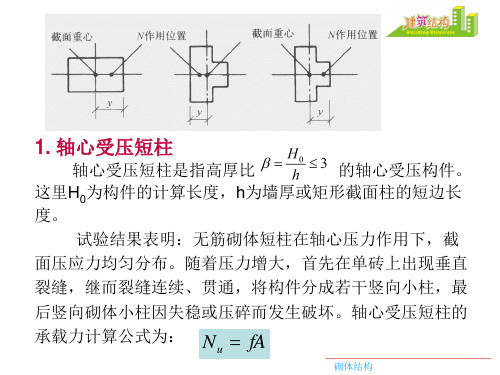 砌体结构3章