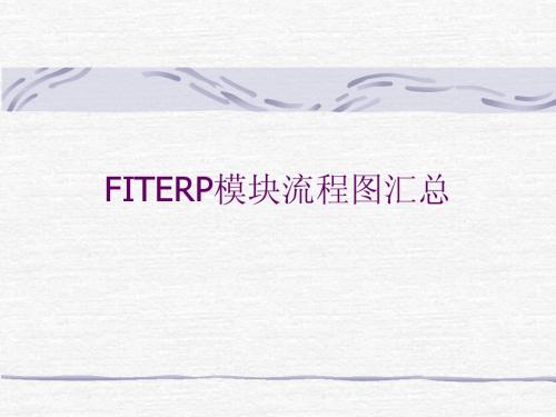 FITERP流程图