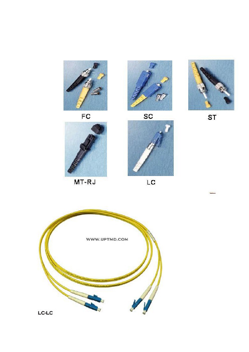 尾纤的接头分类 FC ST LC