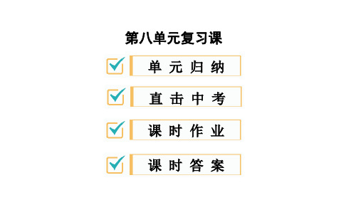 第八单元 近代经济、社会生活与教育文化事业的发展 复习课-2020年秋部编版八年级历史上册课件(共16张PPT)