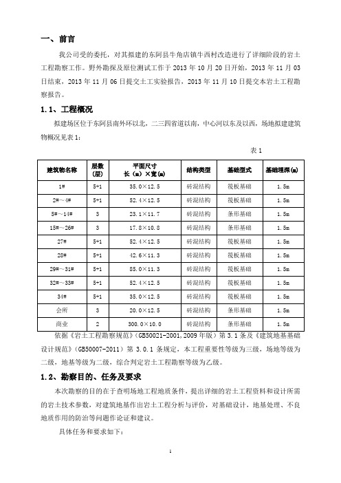 东阿牛角店牛西村改造报告111