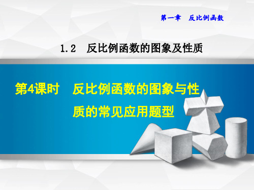 《反比例函数的图象与性质的常见应用题型》PPT课件