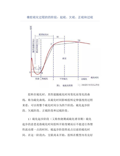 橡胶硫化过程的四阶段：起硫、欠硫、正硫和过硫