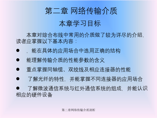 第二章网络传输介质剖析