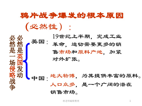 英国发动鸦片战争