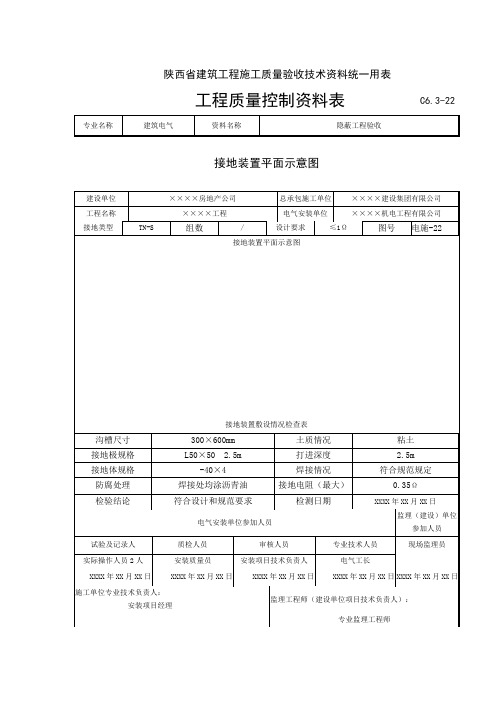 C6.3-22.电气接地装置平面示意图