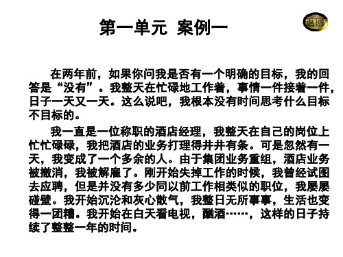 分析自己的职业和工作选择PPT课件