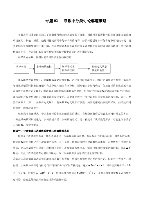 分类讨论解题策略(学生版)