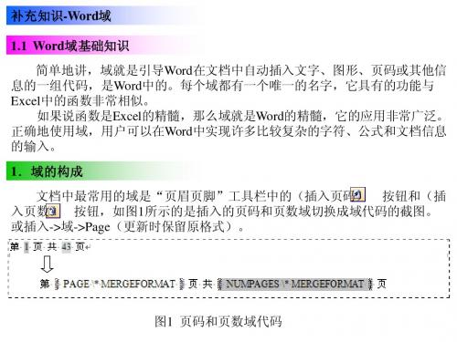 word域.ppt(现代办公制动化)