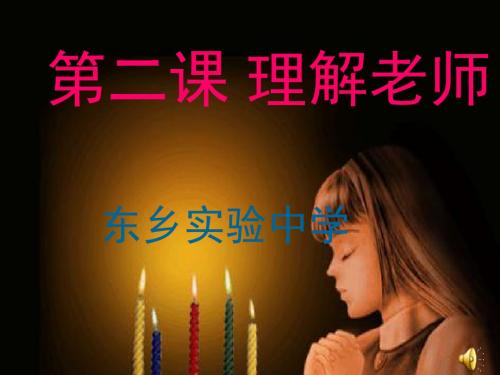 第二课理解老师东乡实验中学课件.ppt