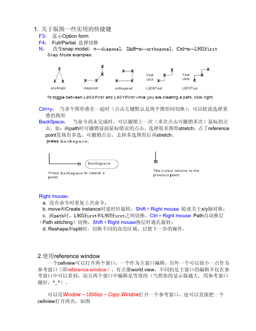 Cadence virtuoso Layout Editer的实用技巧