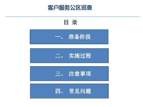 客服培训资料(公区巡查)1