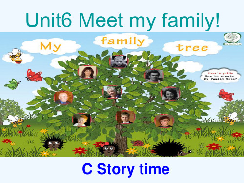 英语人教版四年级上册Unit 6 Story time