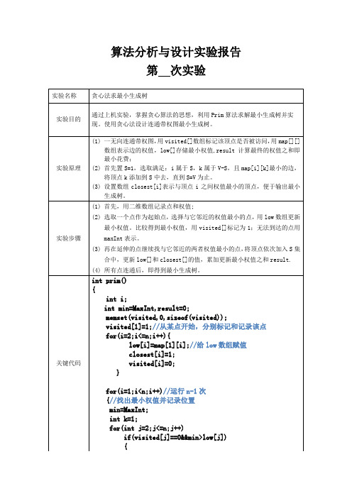 Prim算法求最小生成树