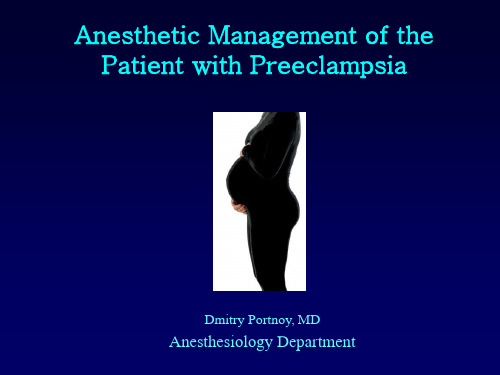 高血压英文PPT精品课件AnestheticManagementofthePatientwith