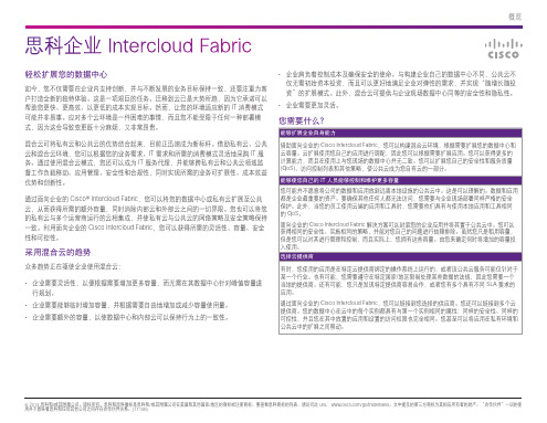 思科企业 Intercloud Fabric