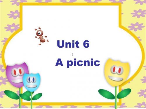 二年级英语上册Unit6Apicnic PPT精品课件苏教牛津版