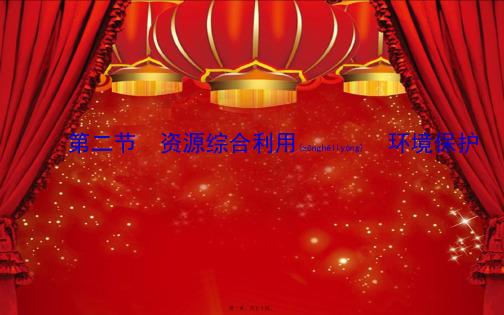 高中化学 第四章 化学与自然资源的开发利用 2 资源综合利用 环境保护课件 高一化学课件
