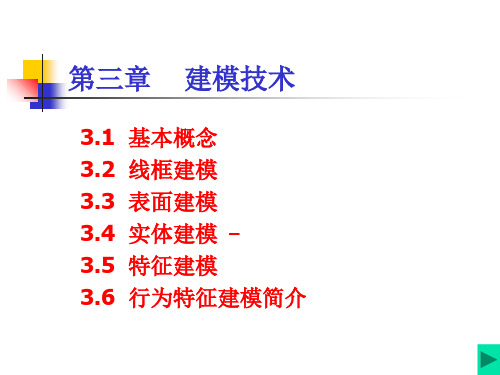 第三章几何建模