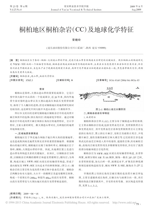 桐柏地区桐柏杂岩_CC_及地球化学特征_常晓玲