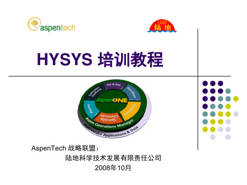 HYSYS培训教程10动态模拟