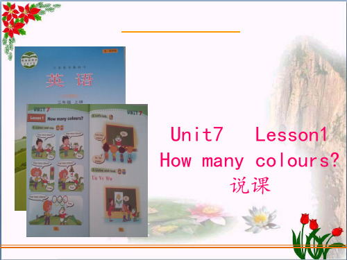 三年级英语上册 Unit 7 Lesson 1 How many colours课件 鲁科版精 品 课件