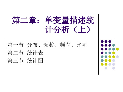 第2章：单变量描述分析(上).