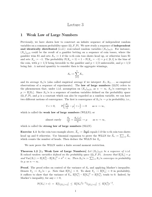 Lecture3.WeakLawofLargeNumbers