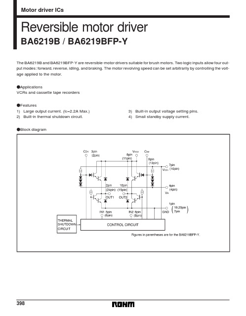 BA6219B中文资料