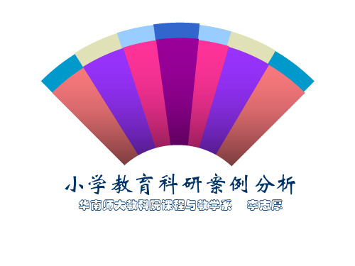 小学教育科研案例分析