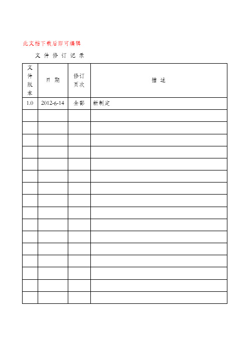 产品让步放行流程 1.0(完整资料).doc