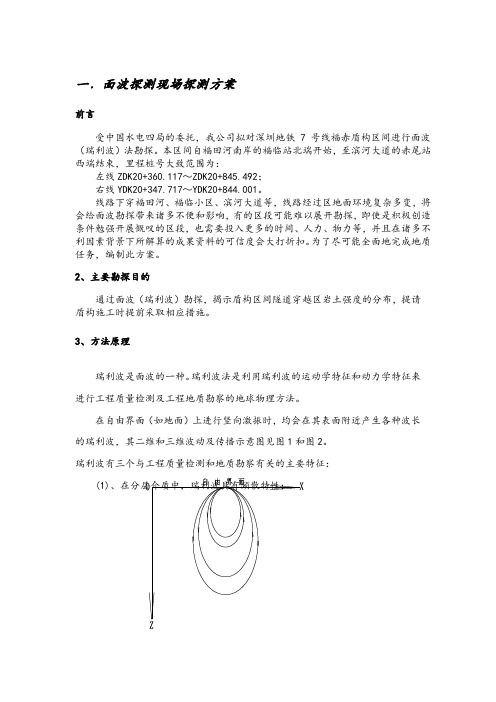 工程物探常用技术现场试验检测操作