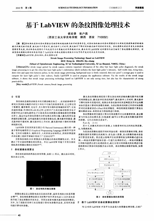 基于LabVIEW的条纹图像处理技术