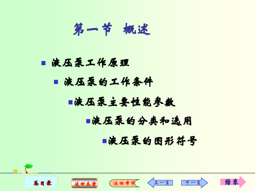 液压泵工作原理