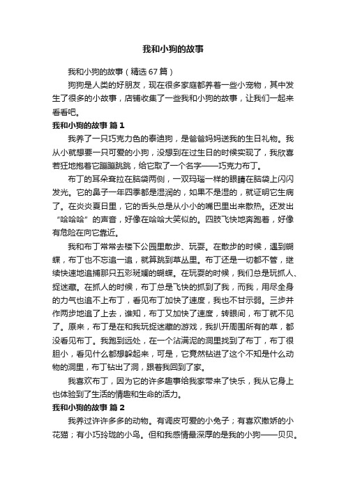 我和小狗的故事