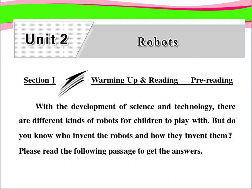 【人教版】选修7课件：Unit 2 Section Ⅰ Warming Up