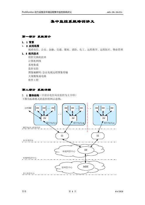 集中监控系统培训讲义(97版)