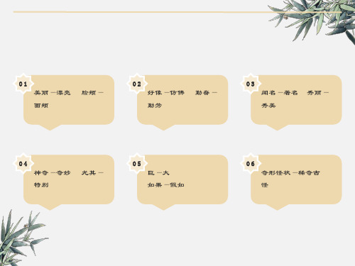 人教版二年级语文上册近义词汇总