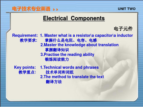 Unit 2电子技术专业英语