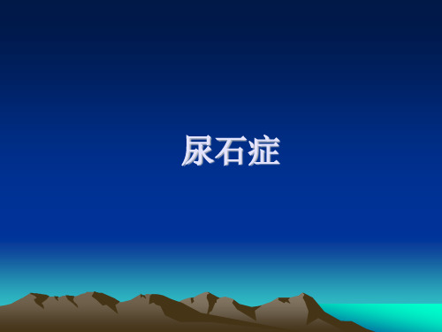 尿石症PPT