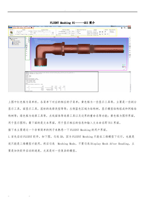 FLUENTMeshing-王士刚