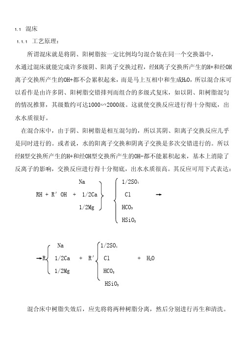 混床操作规程