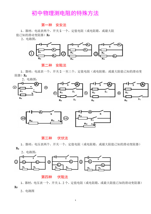 特殊法测电阻