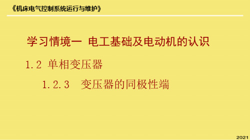 变压器的同极性端优秀文档