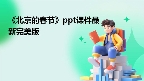 《北京的春节》ppt课件最新完美版2024新版