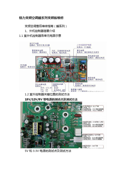 格力变频空调睡系列变频板维修