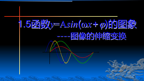 1.5函数的图像----图像的伸缩变换(课件PPT)